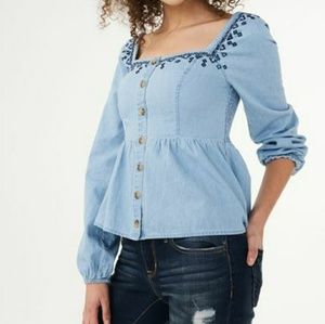 NWT Peasant Top